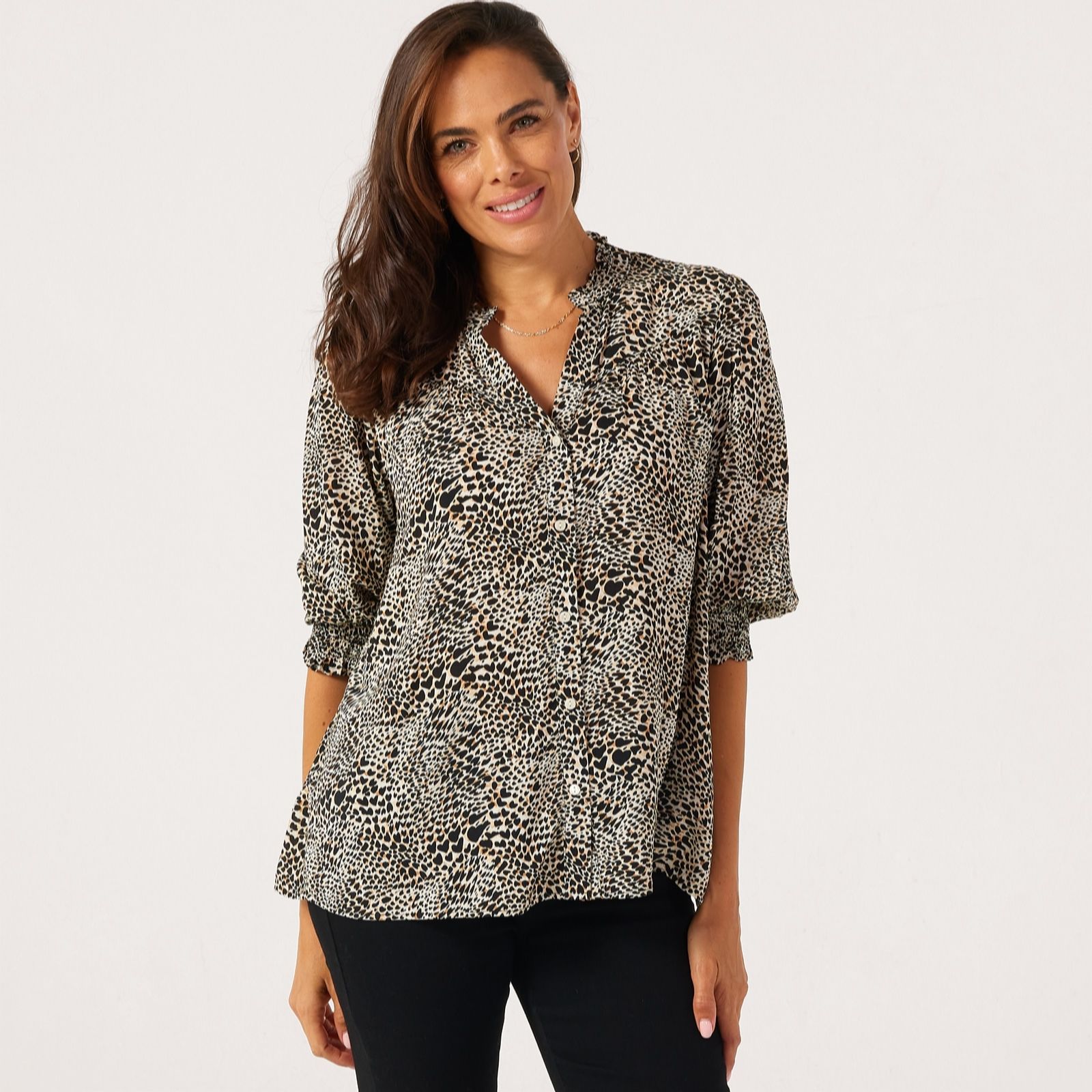 Only Raya 3/4 Sleeve Shirt