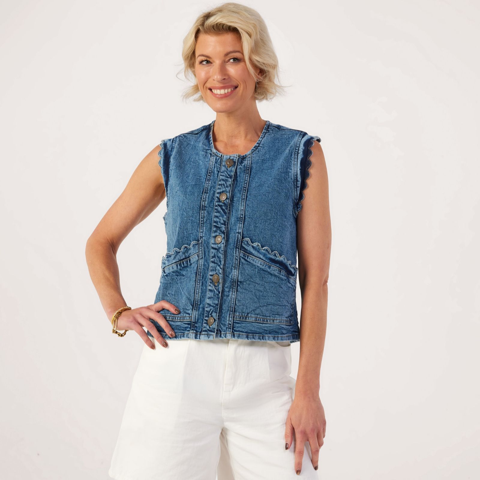 Compania Fantastica Denim Vest