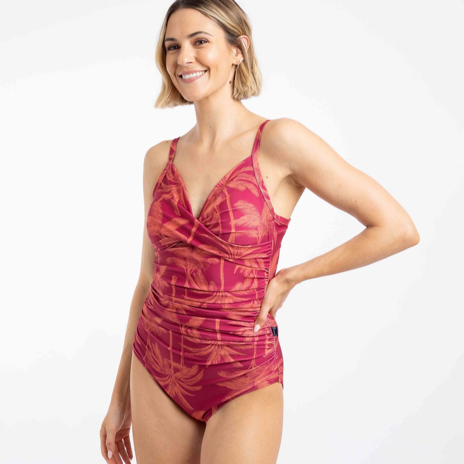 Weird Fish Penelope Printed Swimsuit