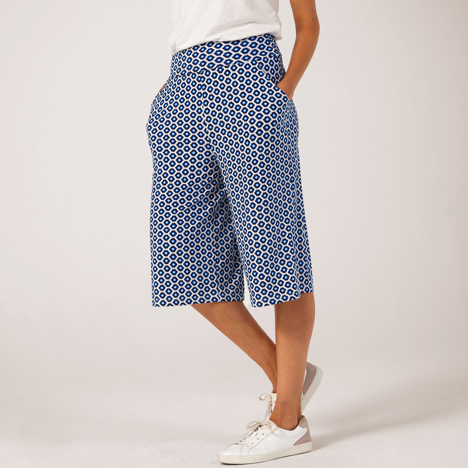 Kim & Co Brazil Jersey City Shorts with Pockets
