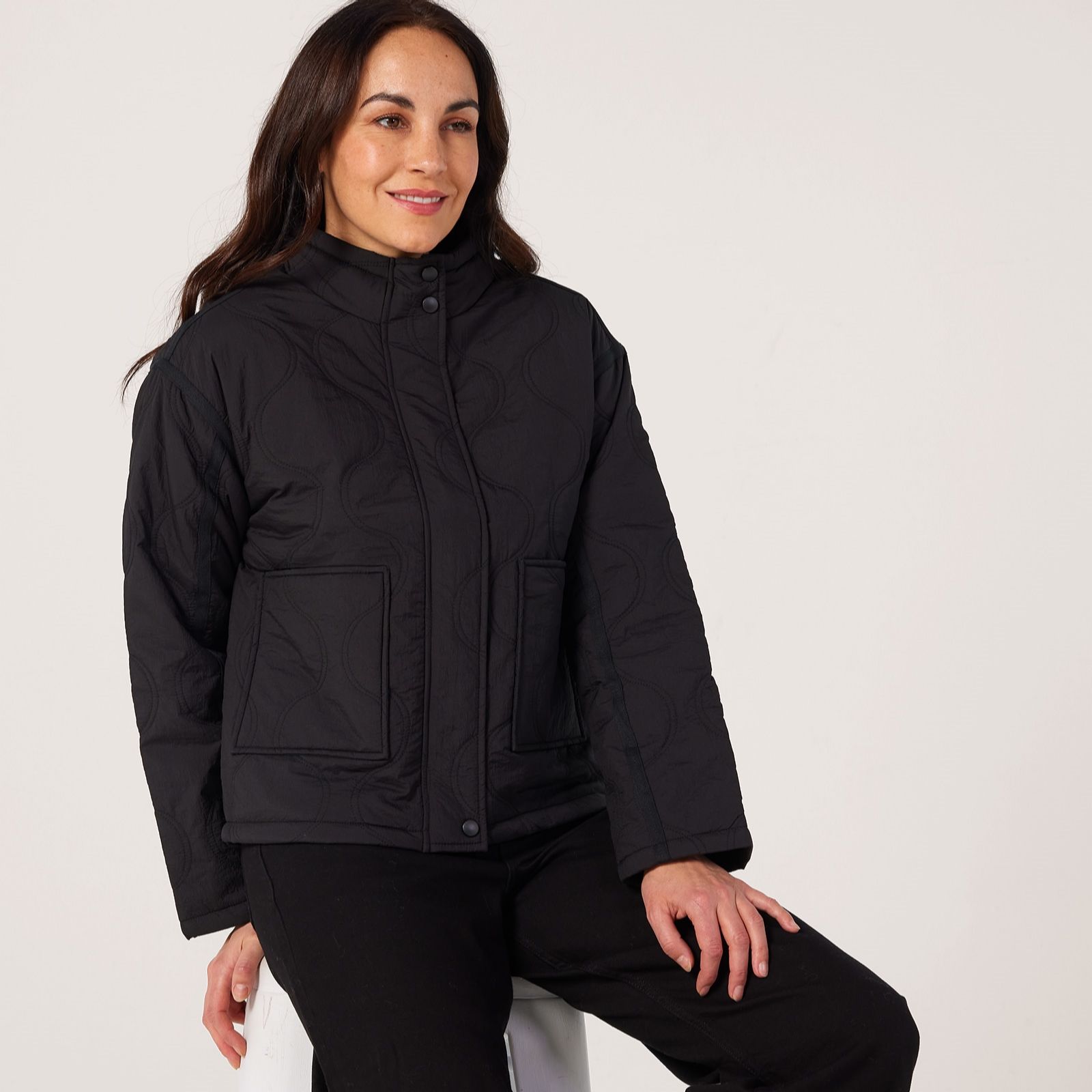Centigrade Onion Quilt Short Padded Jacket