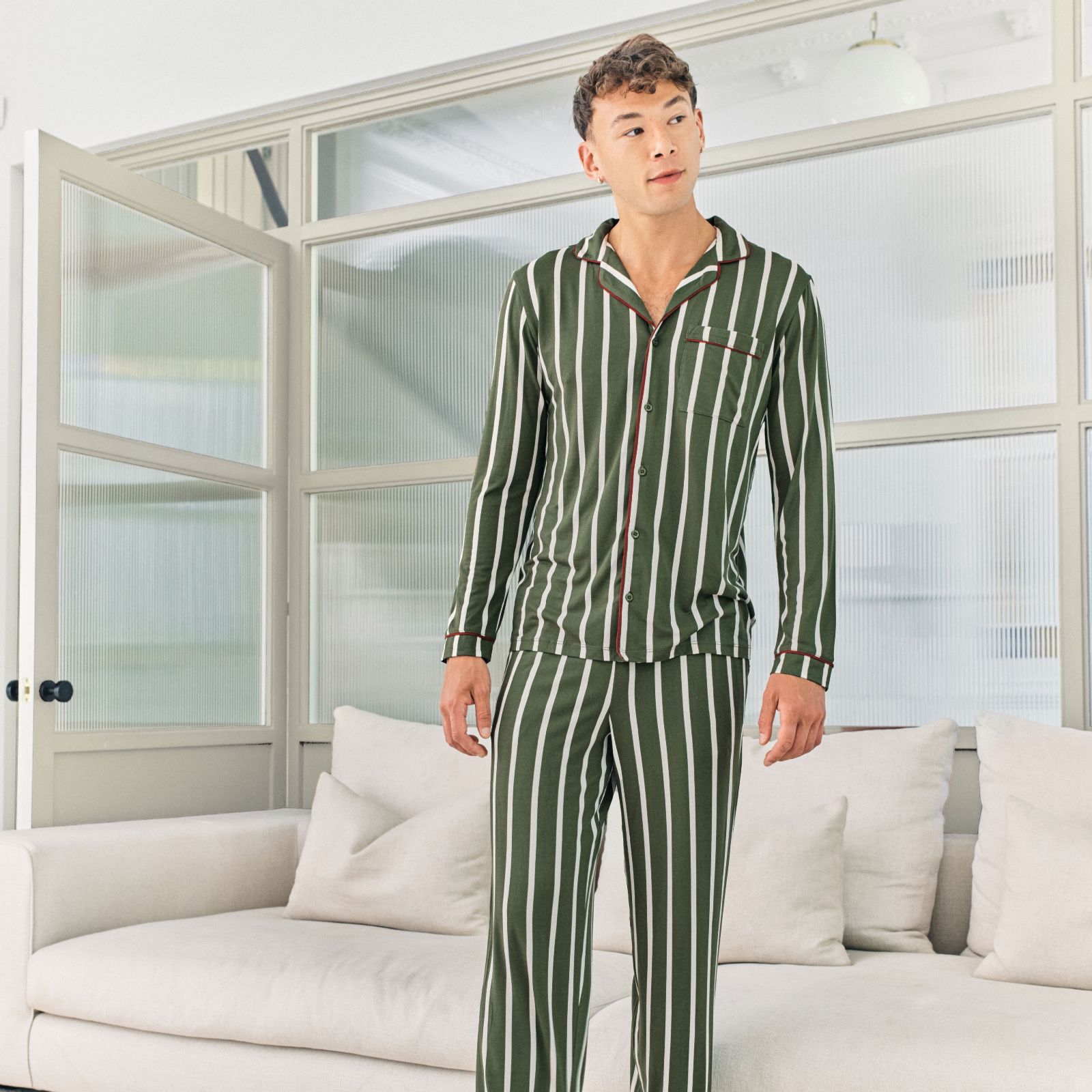 Chelsea Peers Men's Long-Sleeved PJ Set