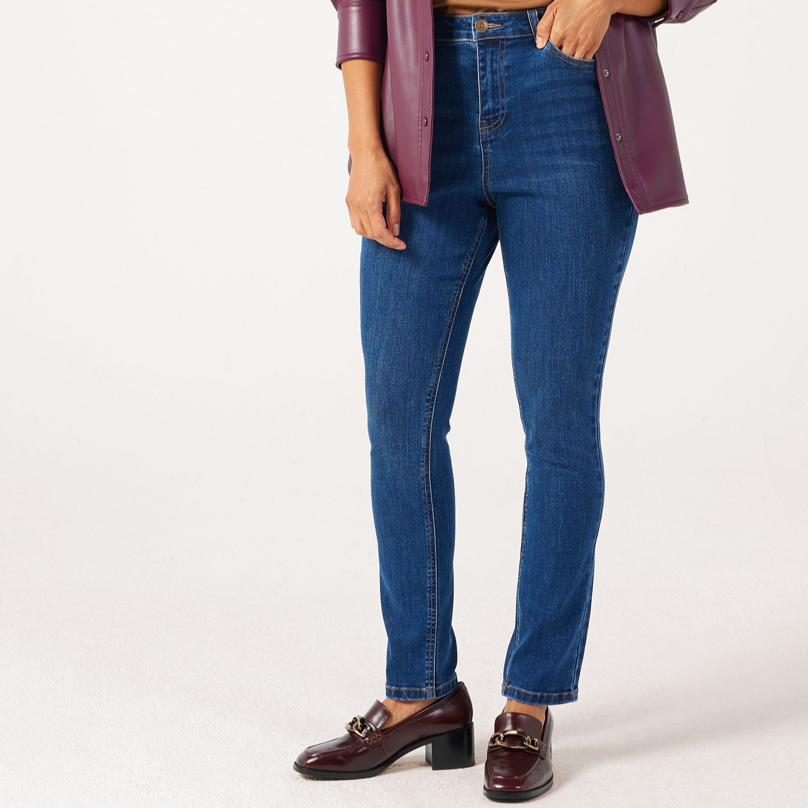 Ruth Langsford Classic Wash Slim Leg Jeans Standard