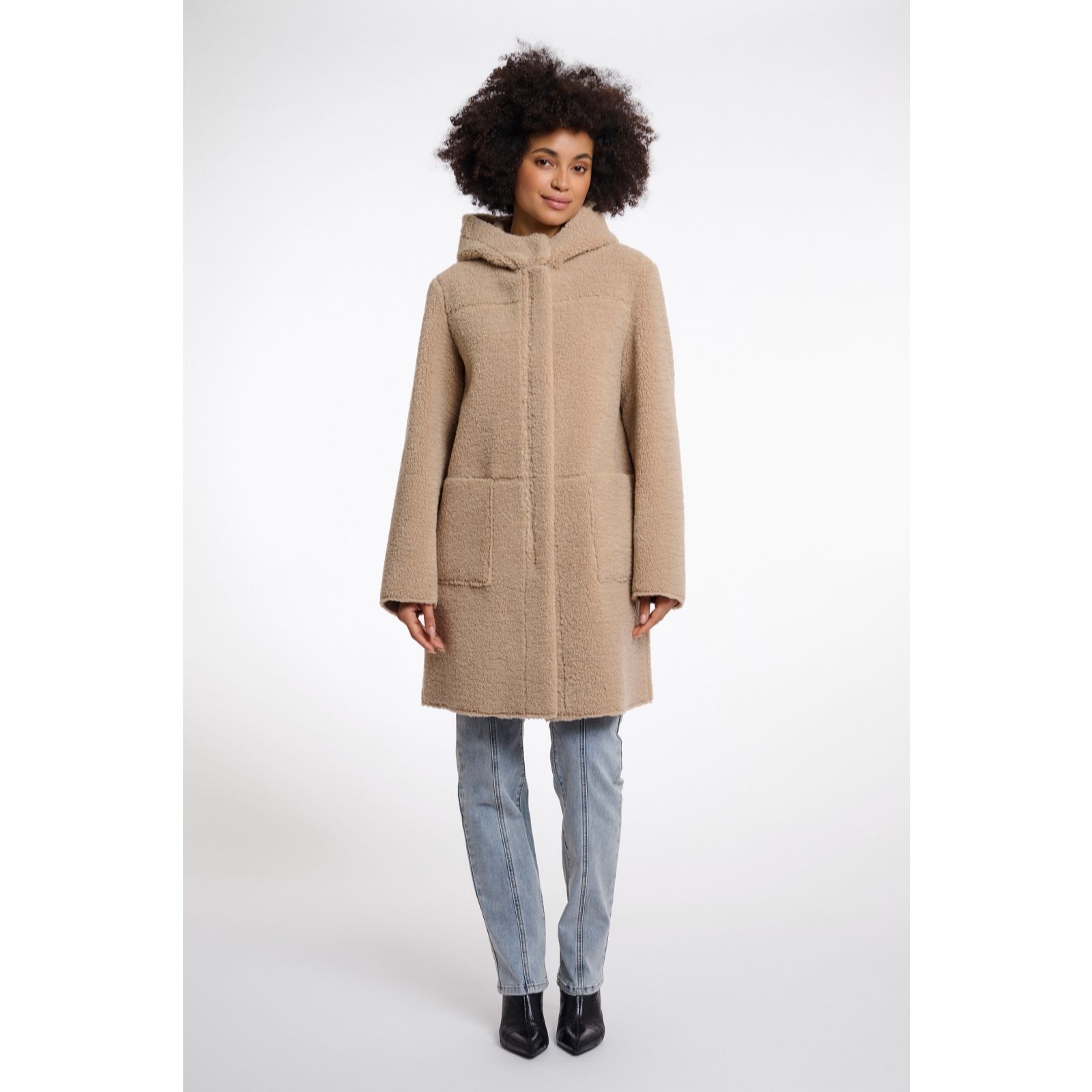 Rino & Pelle Alina Reversible Hooded Coat