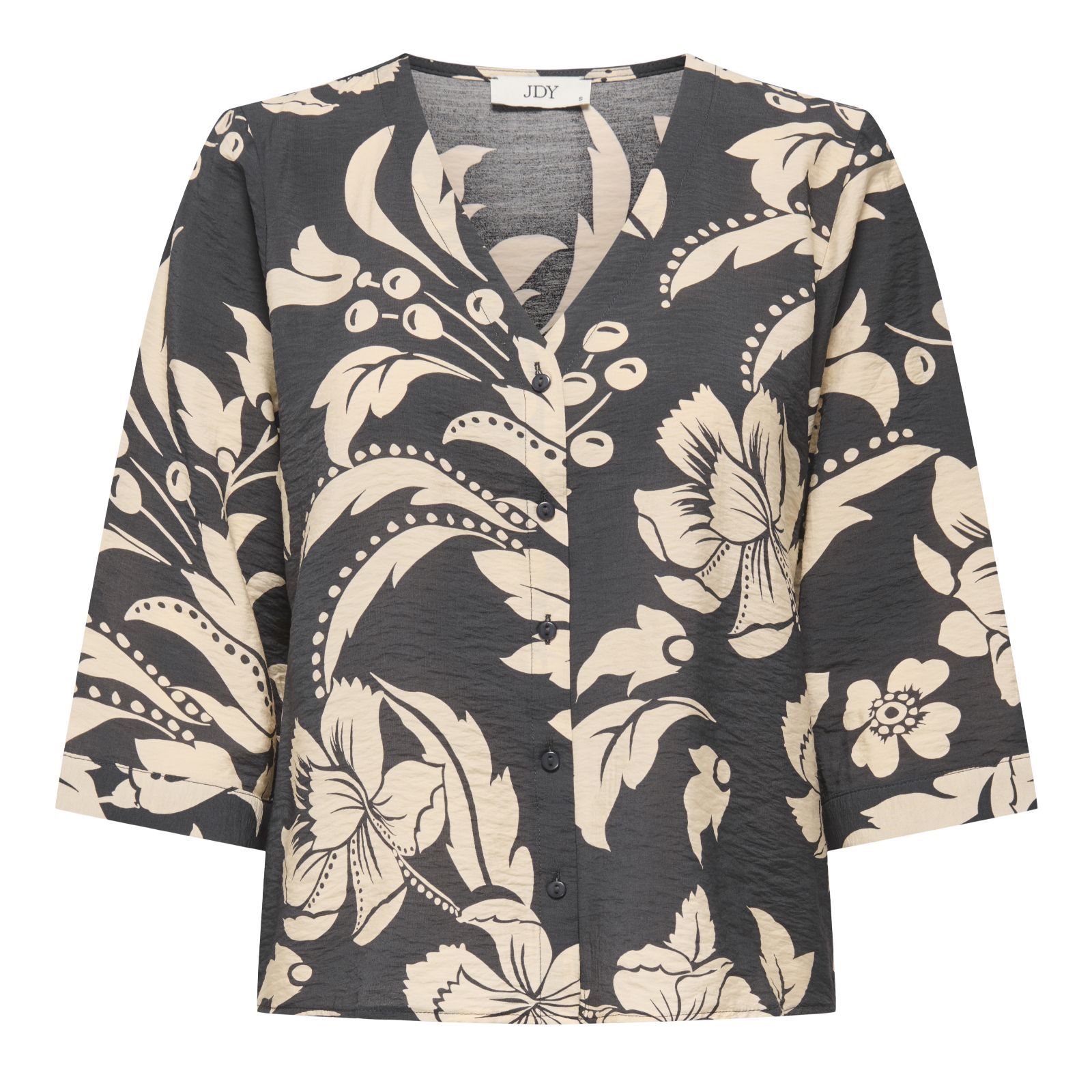 JDY Troya Printed V-Neck Shirt
