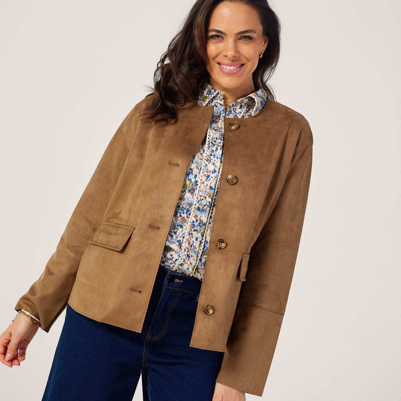 Masai Copenhagen Jyrona Faux Suede Jacket