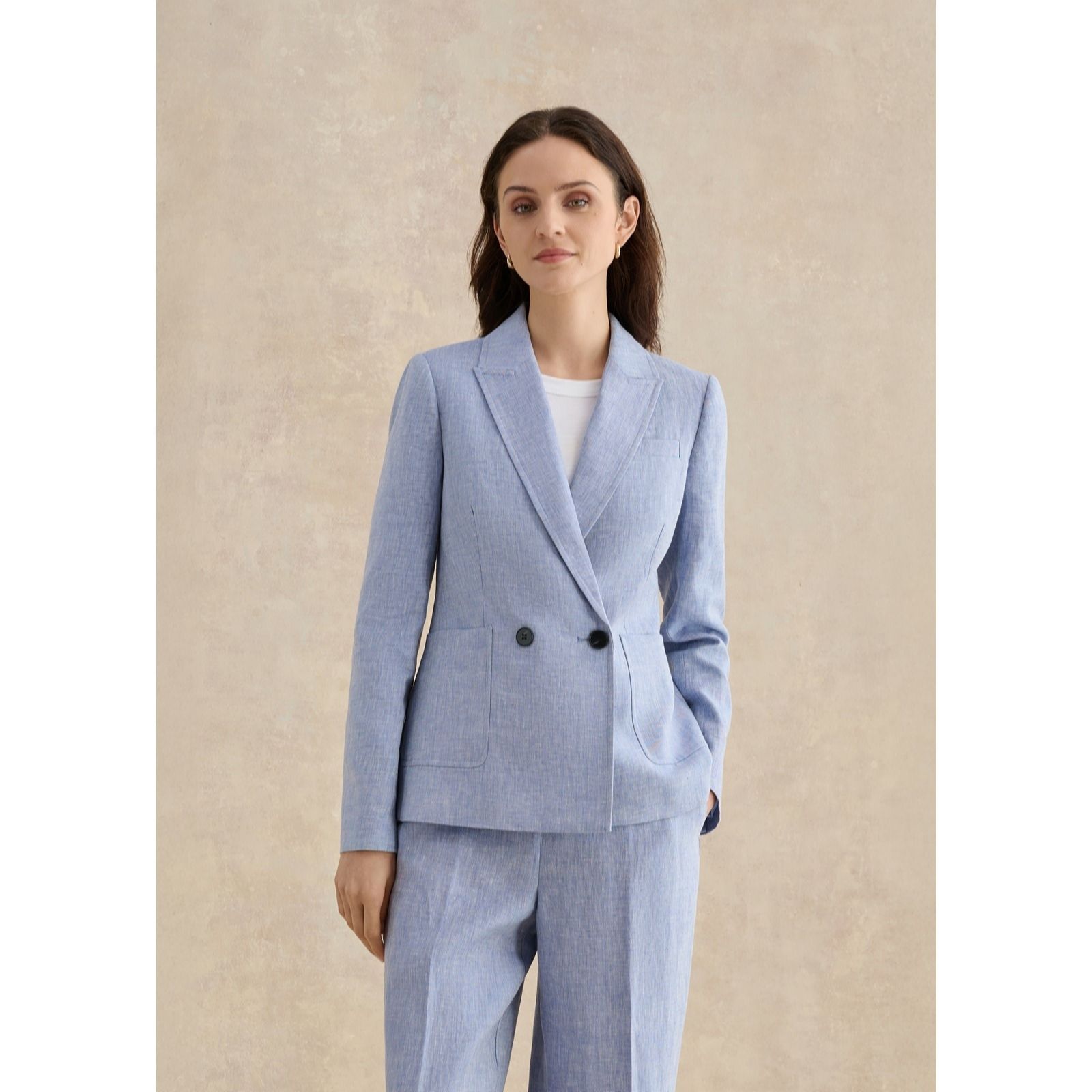 Hobbs London Estella Linen Jacket