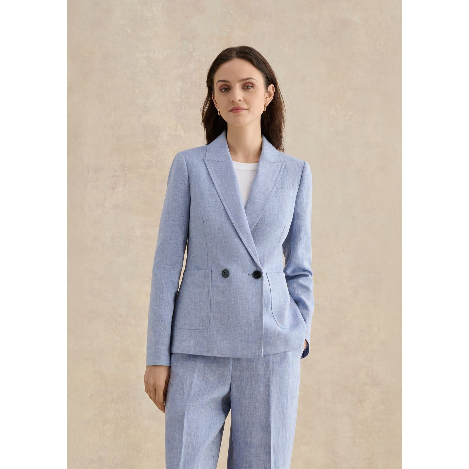 Hobbs London Estella Linen Jacket