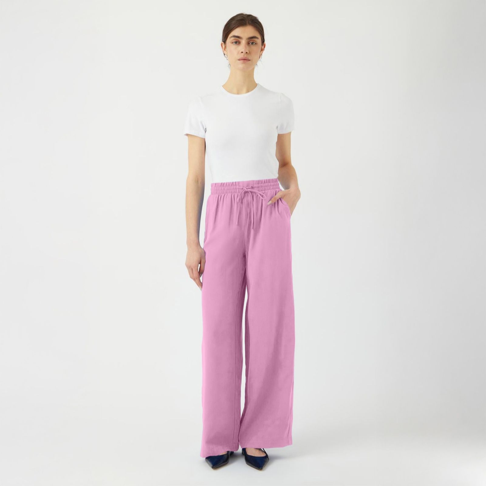 YAS Simple Pull On Trousers