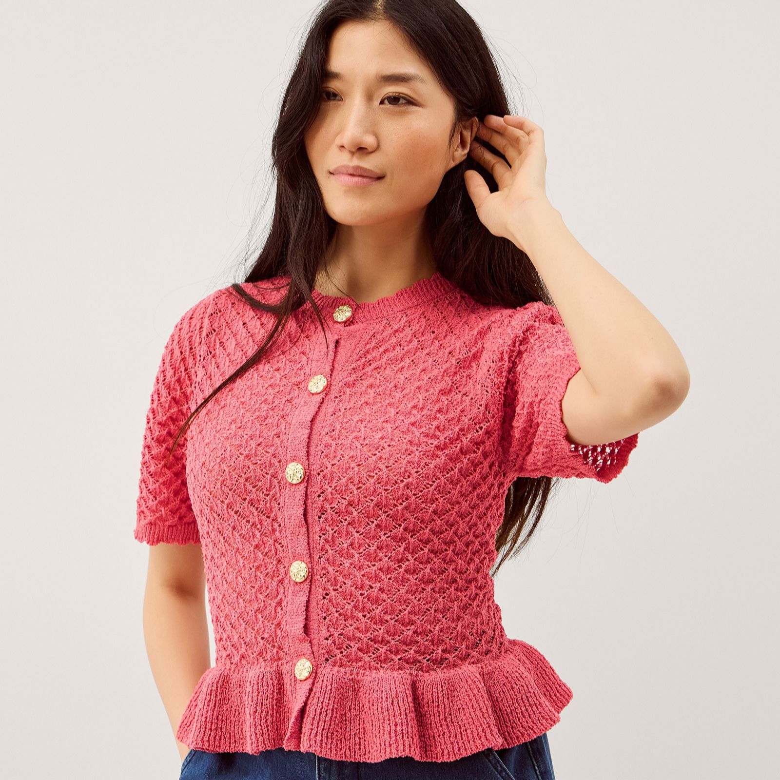 Monsoon Shea Stitch Cardi