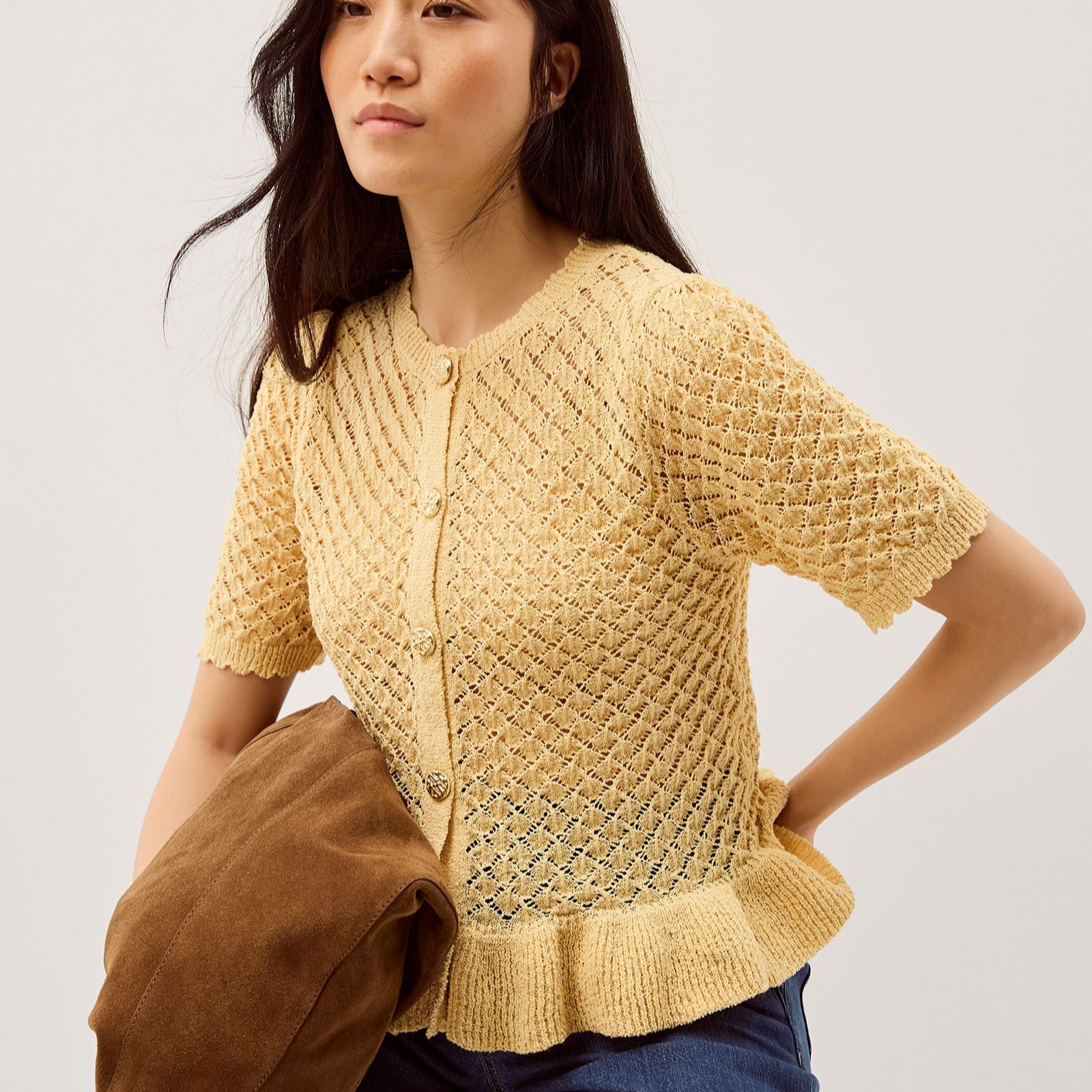 Monsoon Shea Stitch Cardi