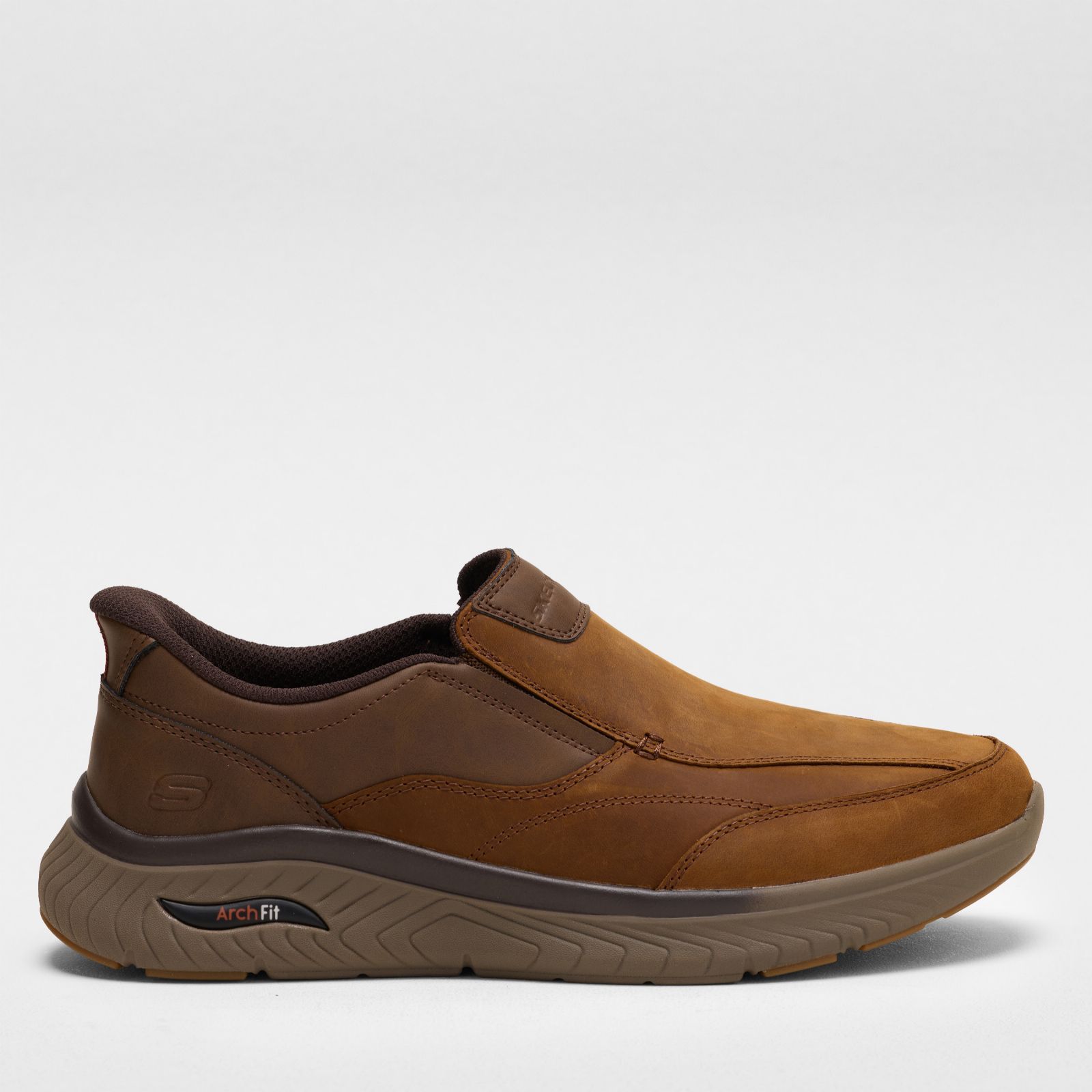 Skechers Men's Arch Fit Crosser Oak Slip-Ins Shoe