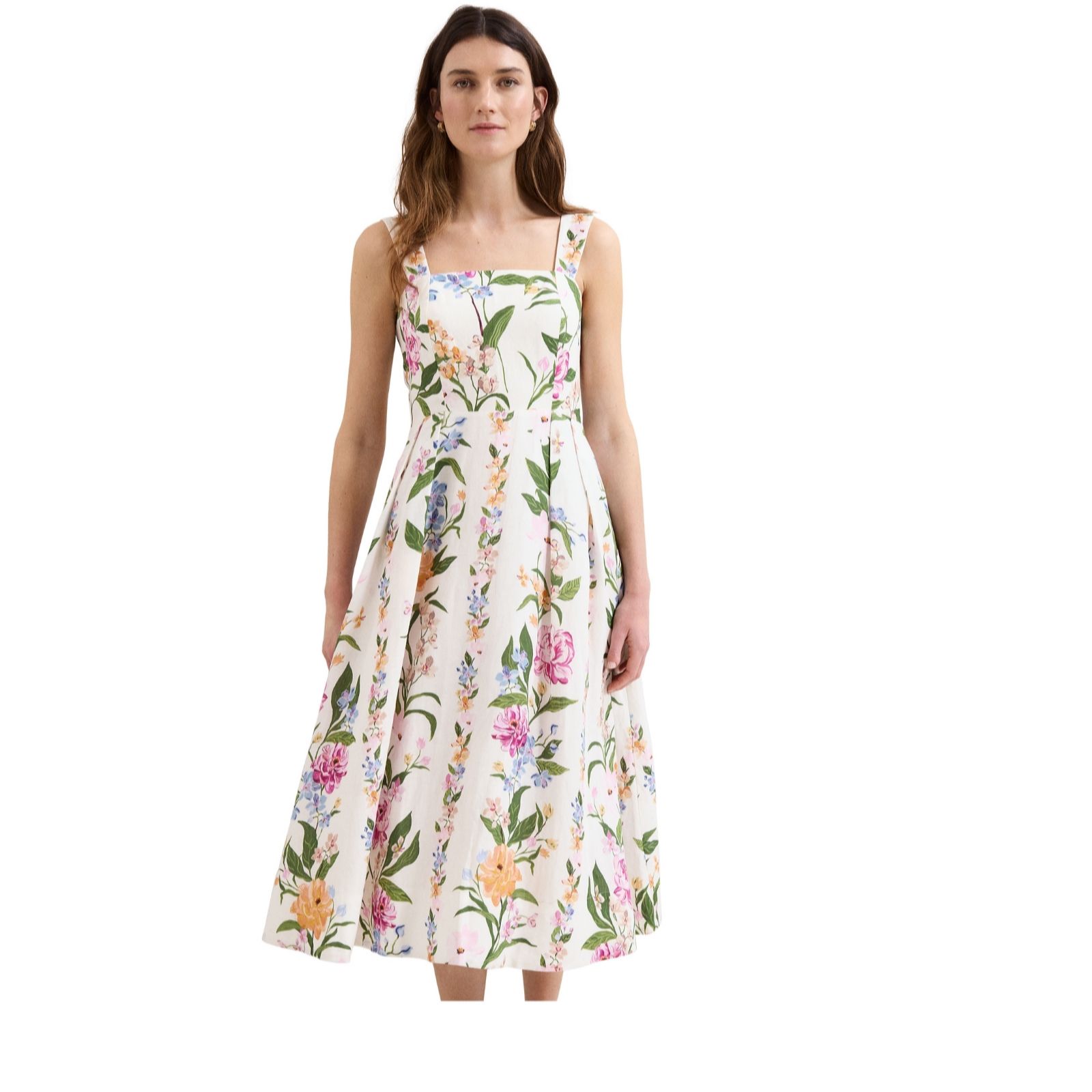 Phase Eight Lucia Hero Linen Dress Standard