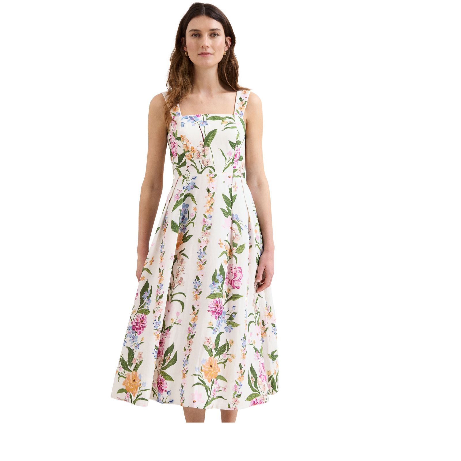 Phase Eight Lucia Hero Linen Dress Standard