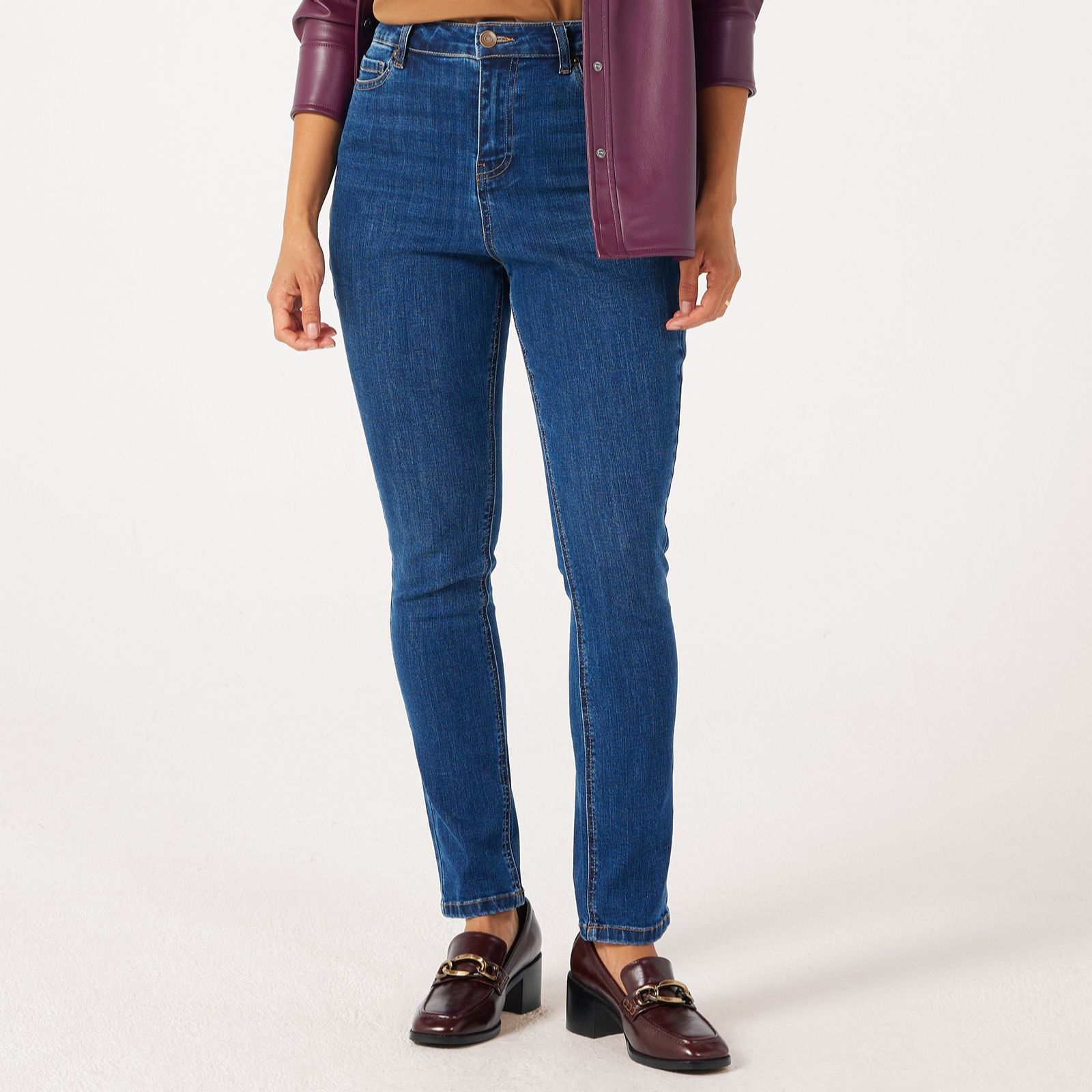 Ruth Langsford Classic Wash Slim Leg Jeans Tall
