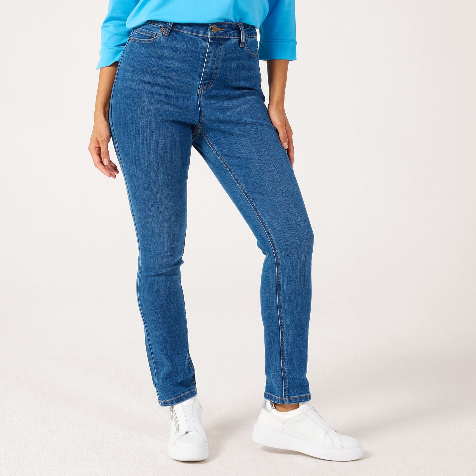 Ruth Langsford Classic Wash Slim Leg Jeans Tall