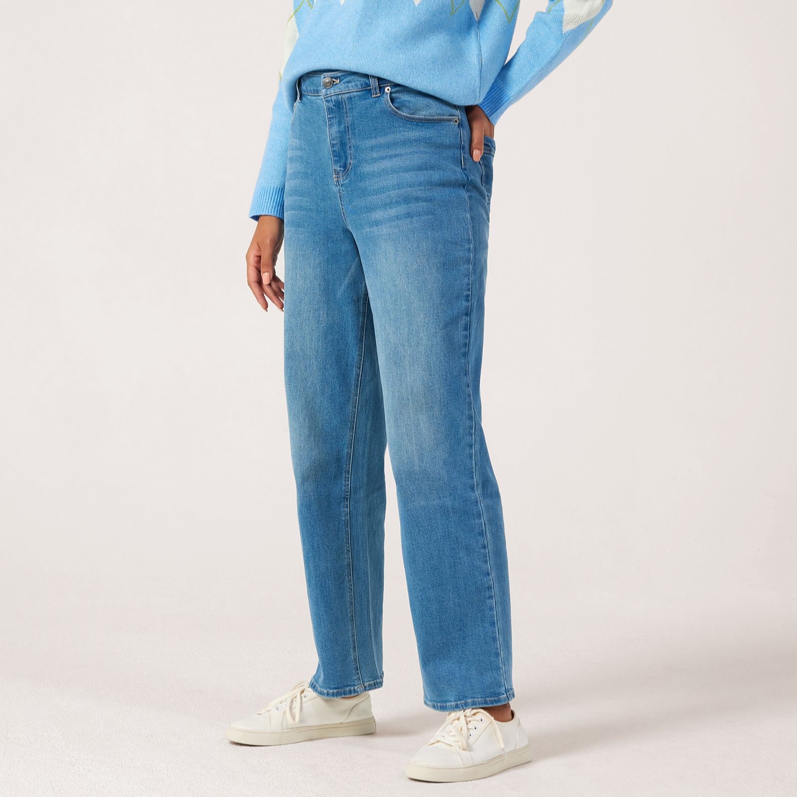 Ben de Lisi Authentic Straight Leg Jean Petite