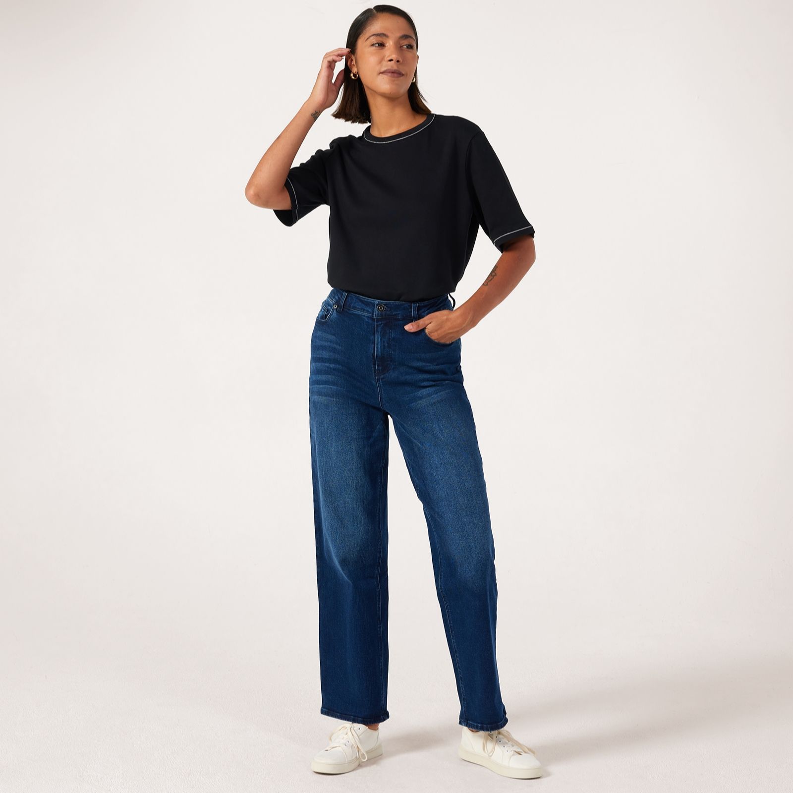 Ben de Lisi Authentic Straight Leg Jean Petite