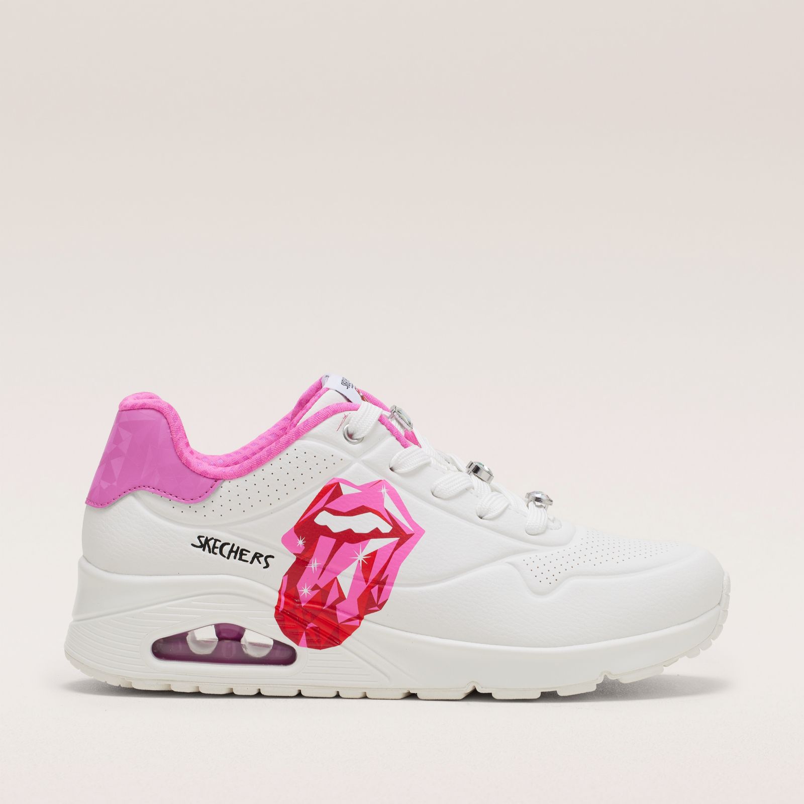 Skechers Uno Diamond Stones Lace-Upper Trainers