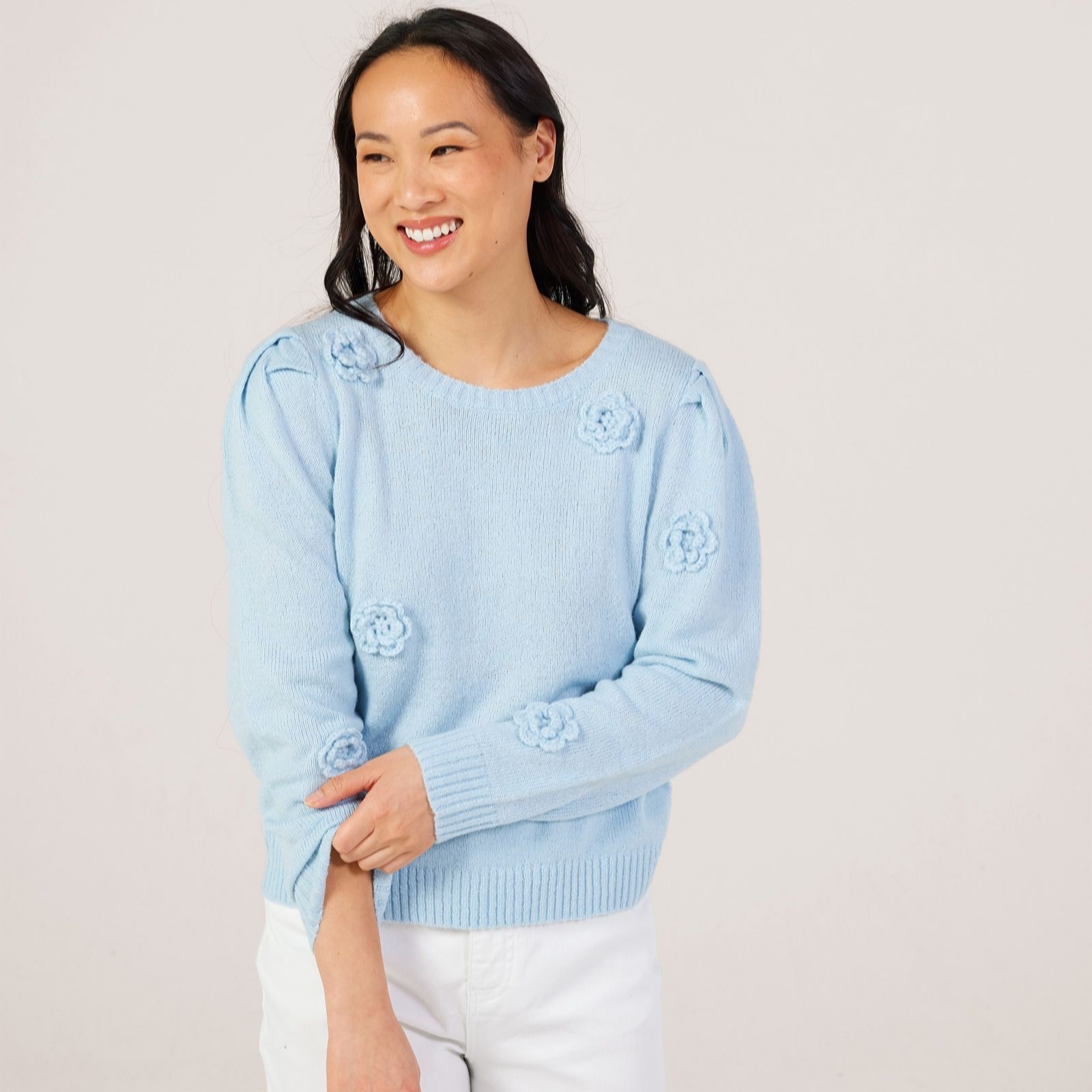 Izabel London 3D Flower Jumper