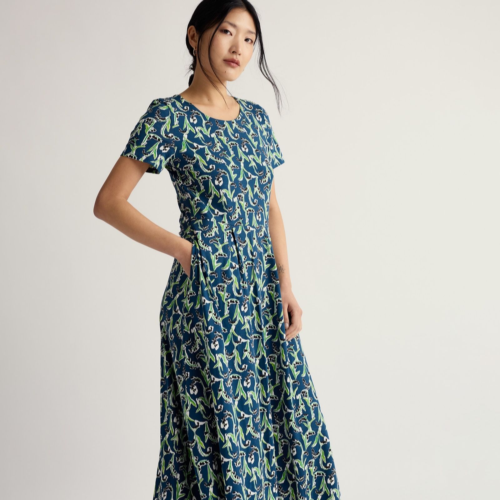 Seasalt Cornwall Short Sleeve Veronica Dress Petite