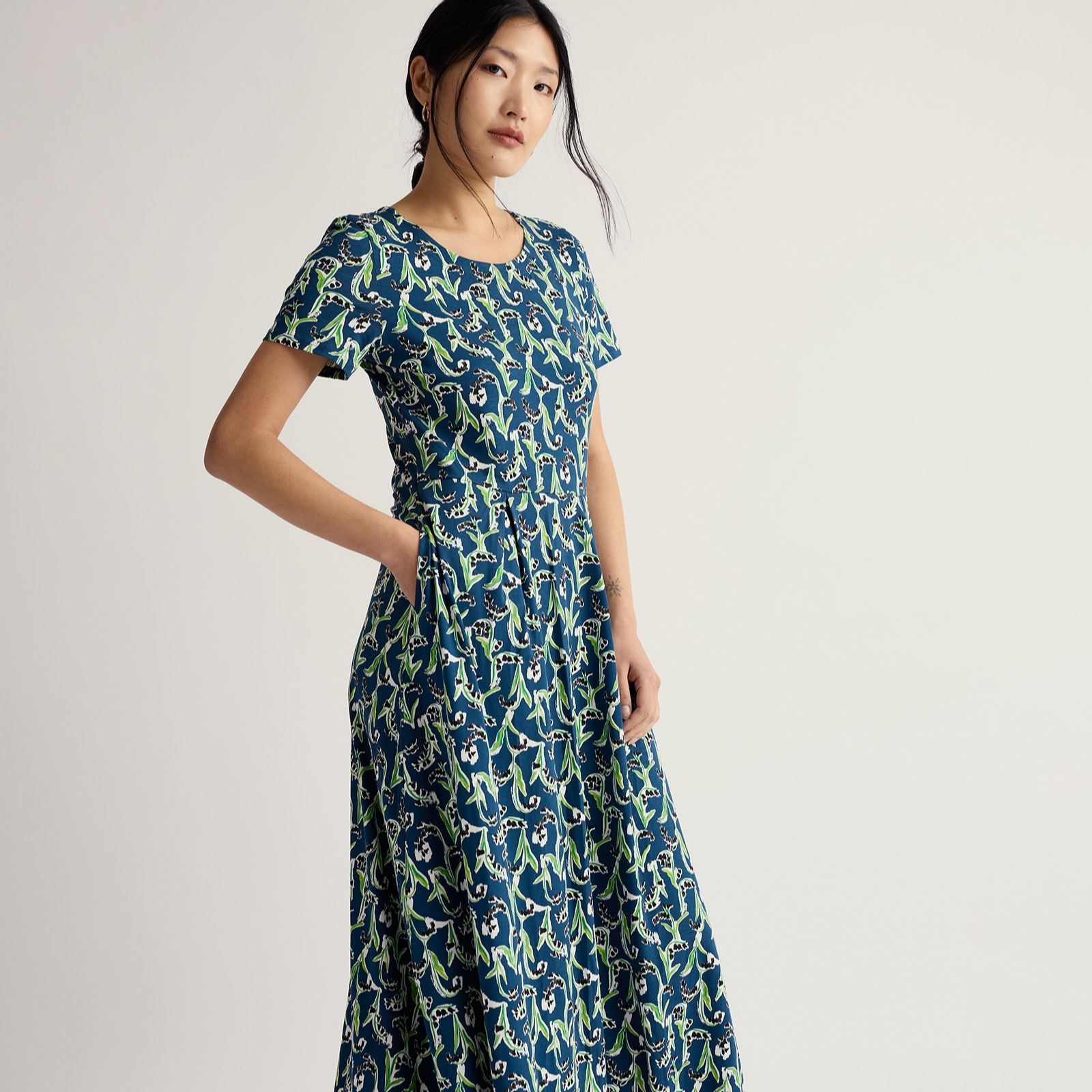 Seasalt Cornwall Short Sleeve Veronica Dress Petite