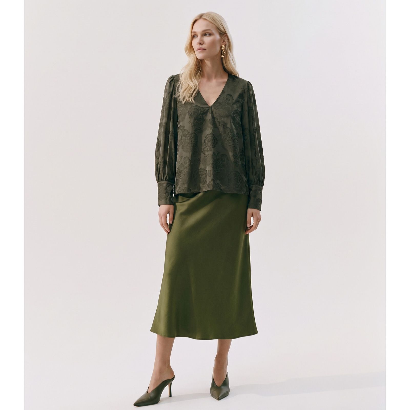 Vero Moda Kira Floral Jacquard Top