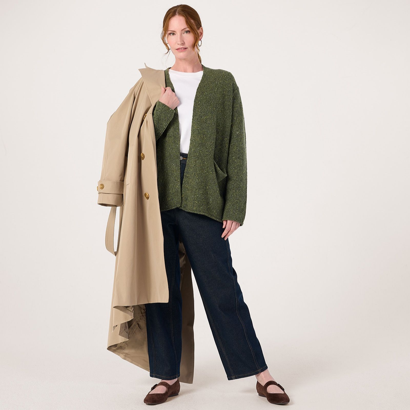 Masai Copenhagen Lonny Soft Wool Blend Knit Cardigan