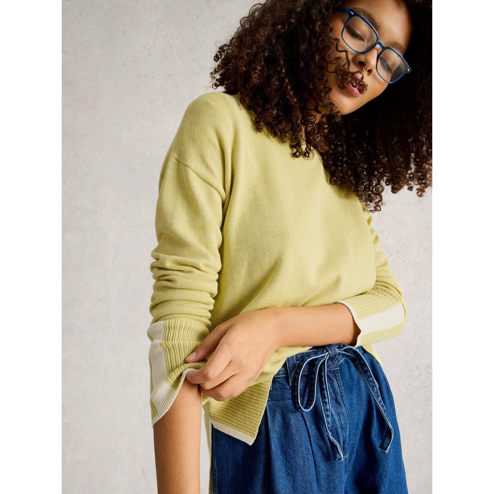 White Stuff Olive Jumper