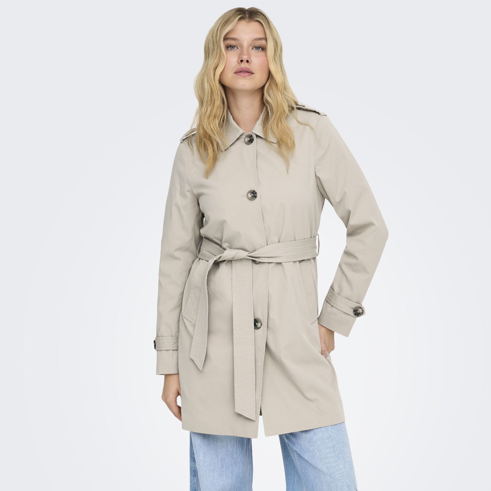 Only Disa Mid Length Trench Coat