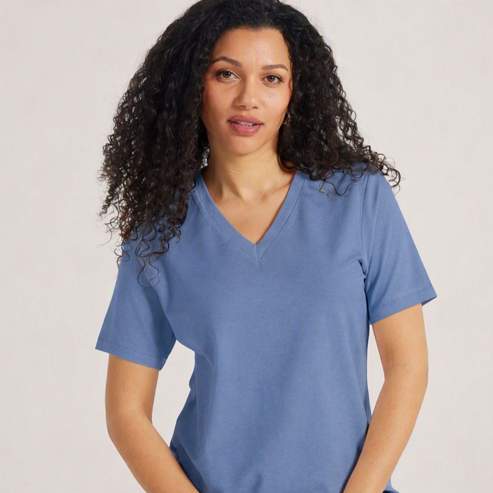 Ruth Langsford Cotton Modal V-Neck T-Shirt