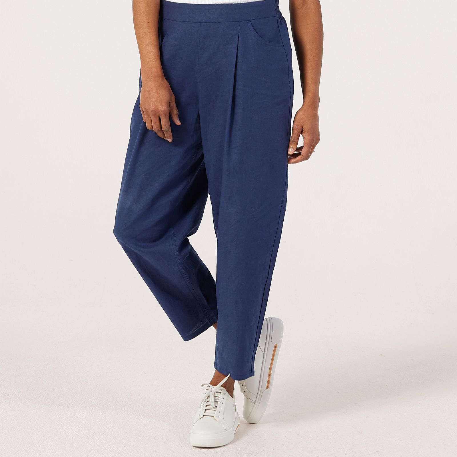 Ben De Lisi Linen Barrel Trouser Standard