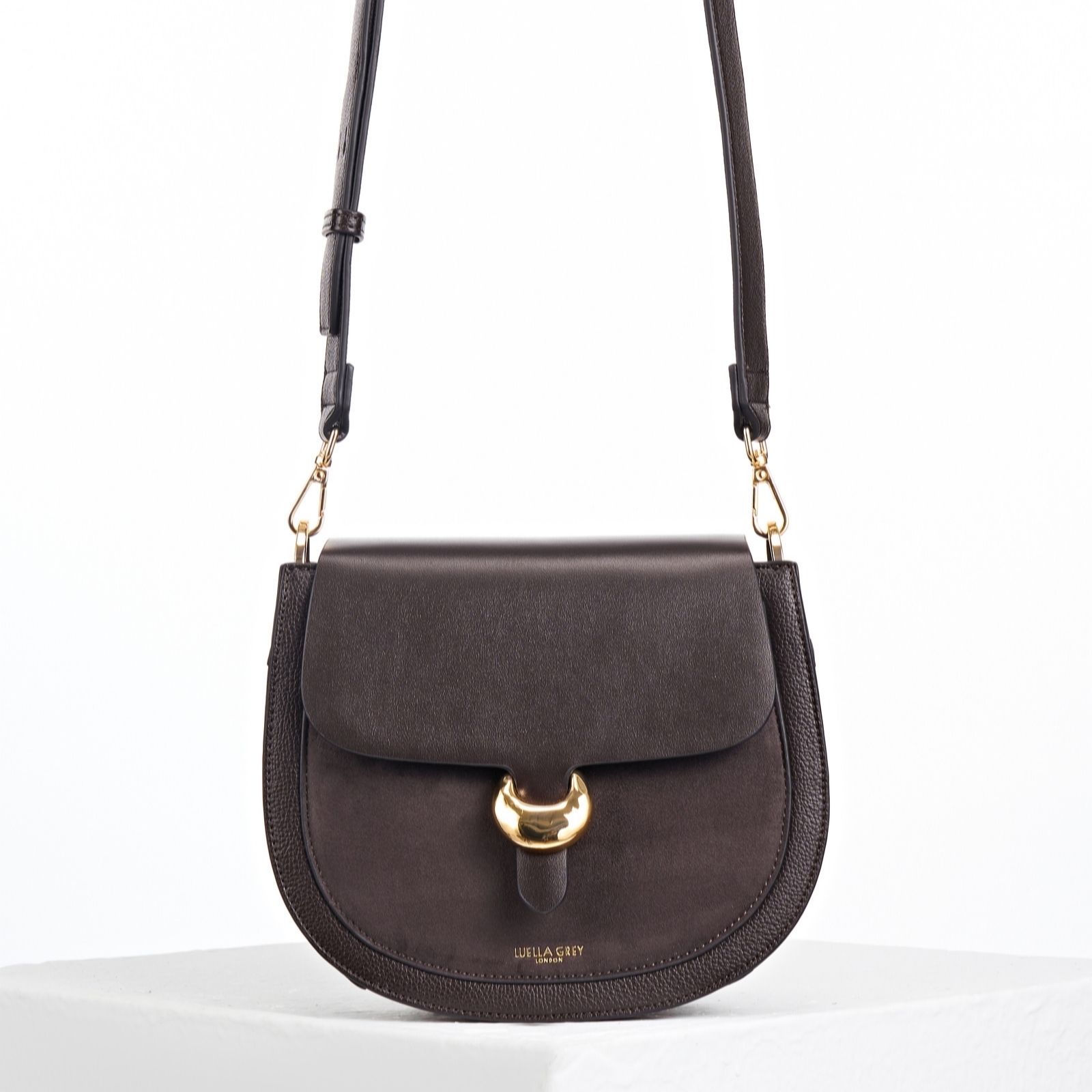 Luella Grey Venetia Saddle Crossbody