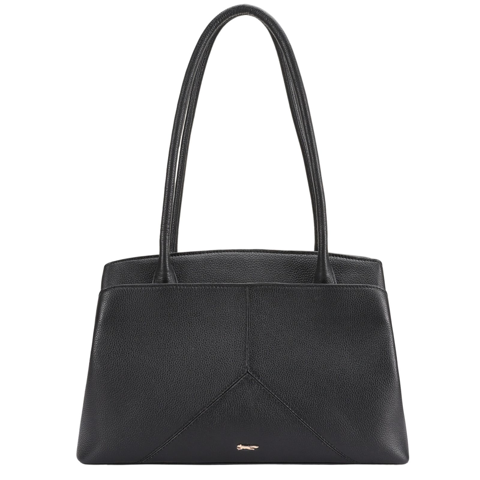 Paul Costelloe Triple Compartment Leather Handbag