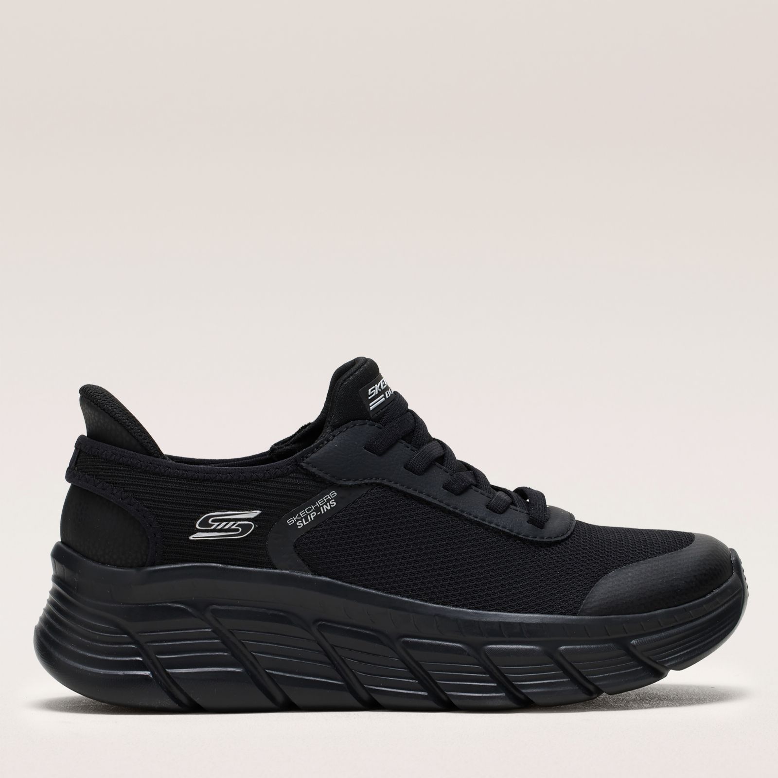 Outlet Skechers Bobs B Flex Hi Linear Force Slip-Ins Trainers