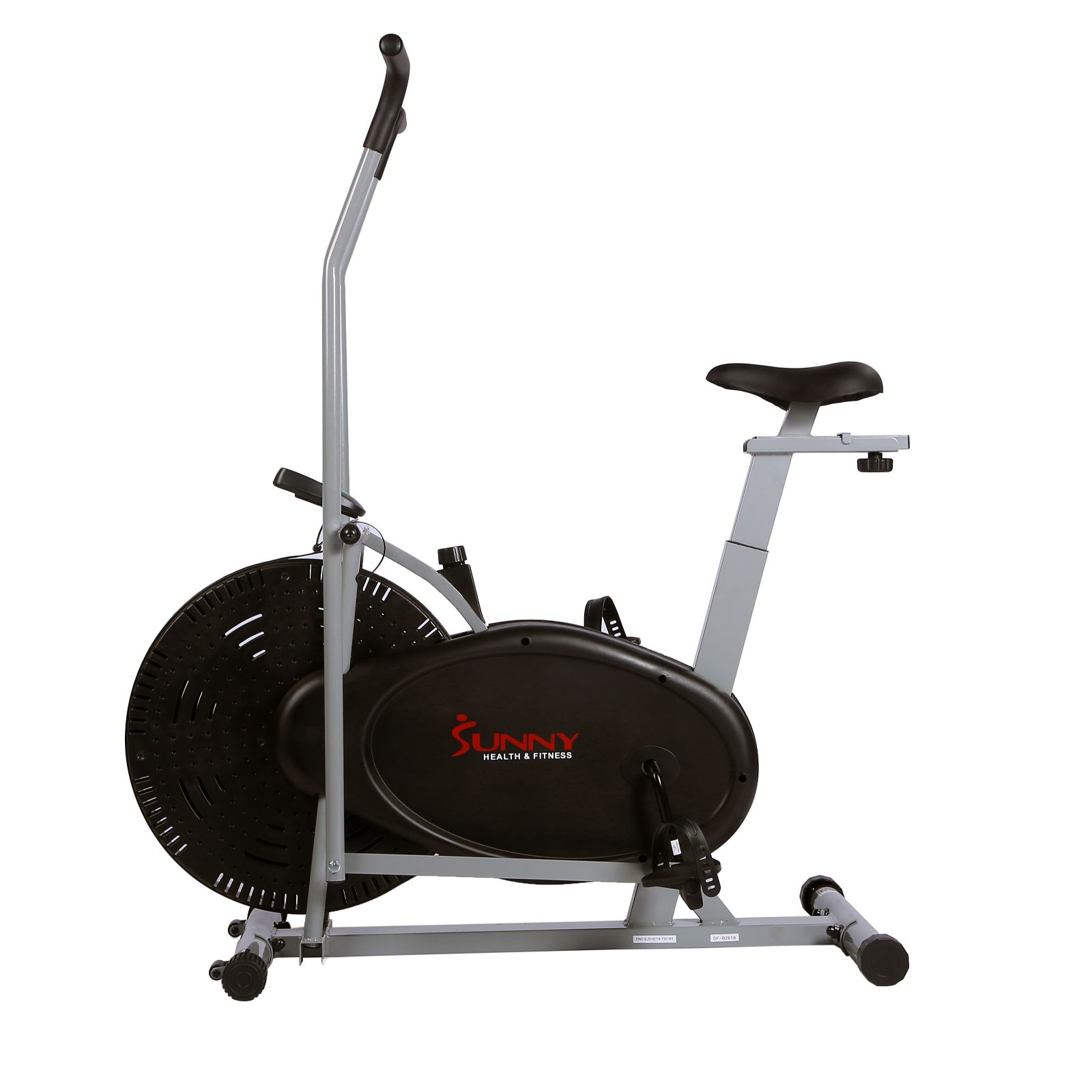 sunny health & fitness air resistance hybrid bike