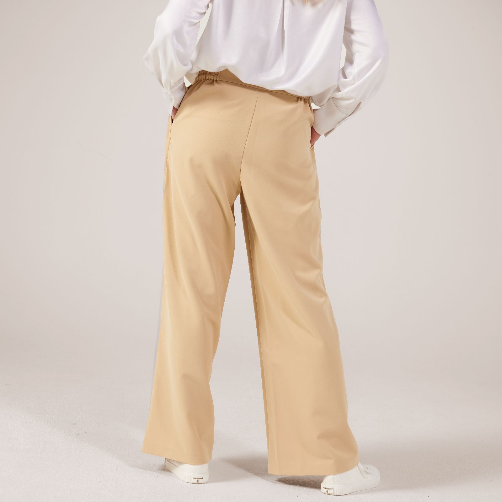 Brenda Edwards Pull on Wide Leg Trouser Tall - QVC UK