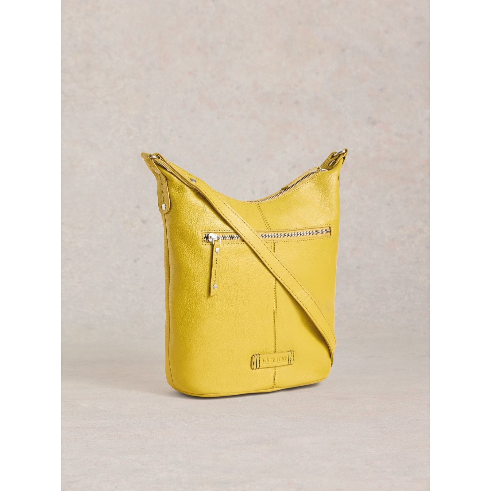 White Stuff Fern Leather Cross-Body