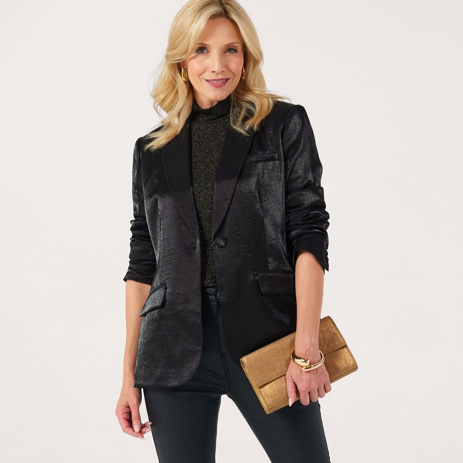 Ruth Langsford Metallic Blazer