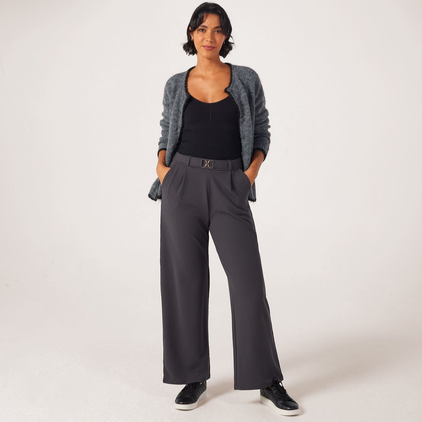 JDY Geggo Belted Trousers