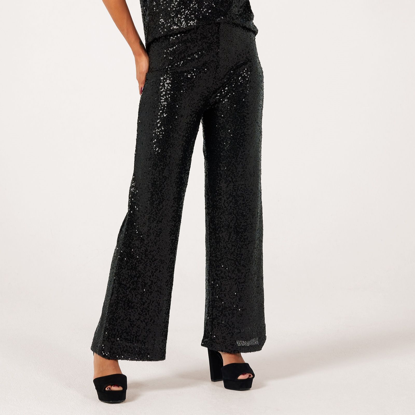ICHI Fauca Sequin Trouser