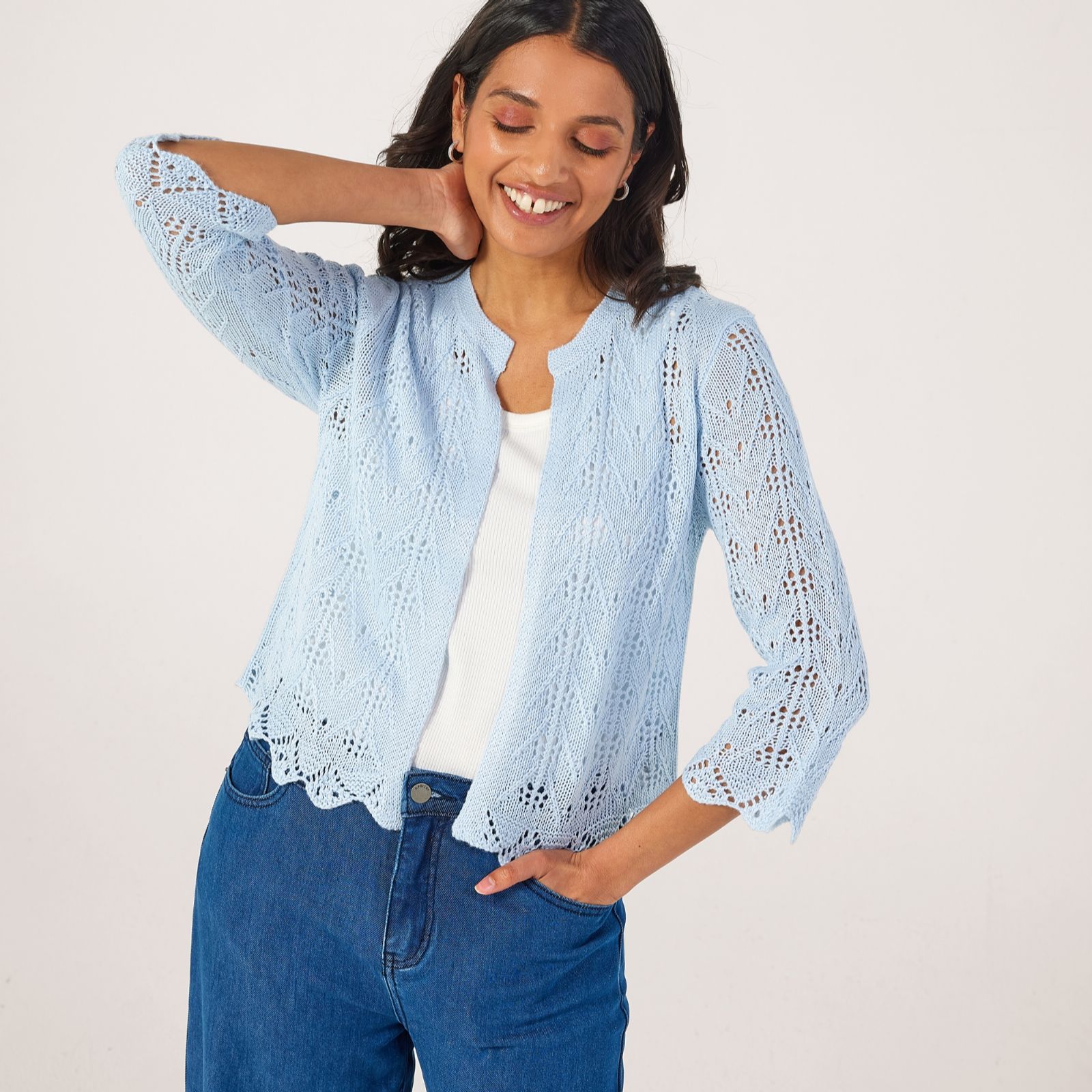 JDY Susi 3/4 Sleeve Knitted Cardigan