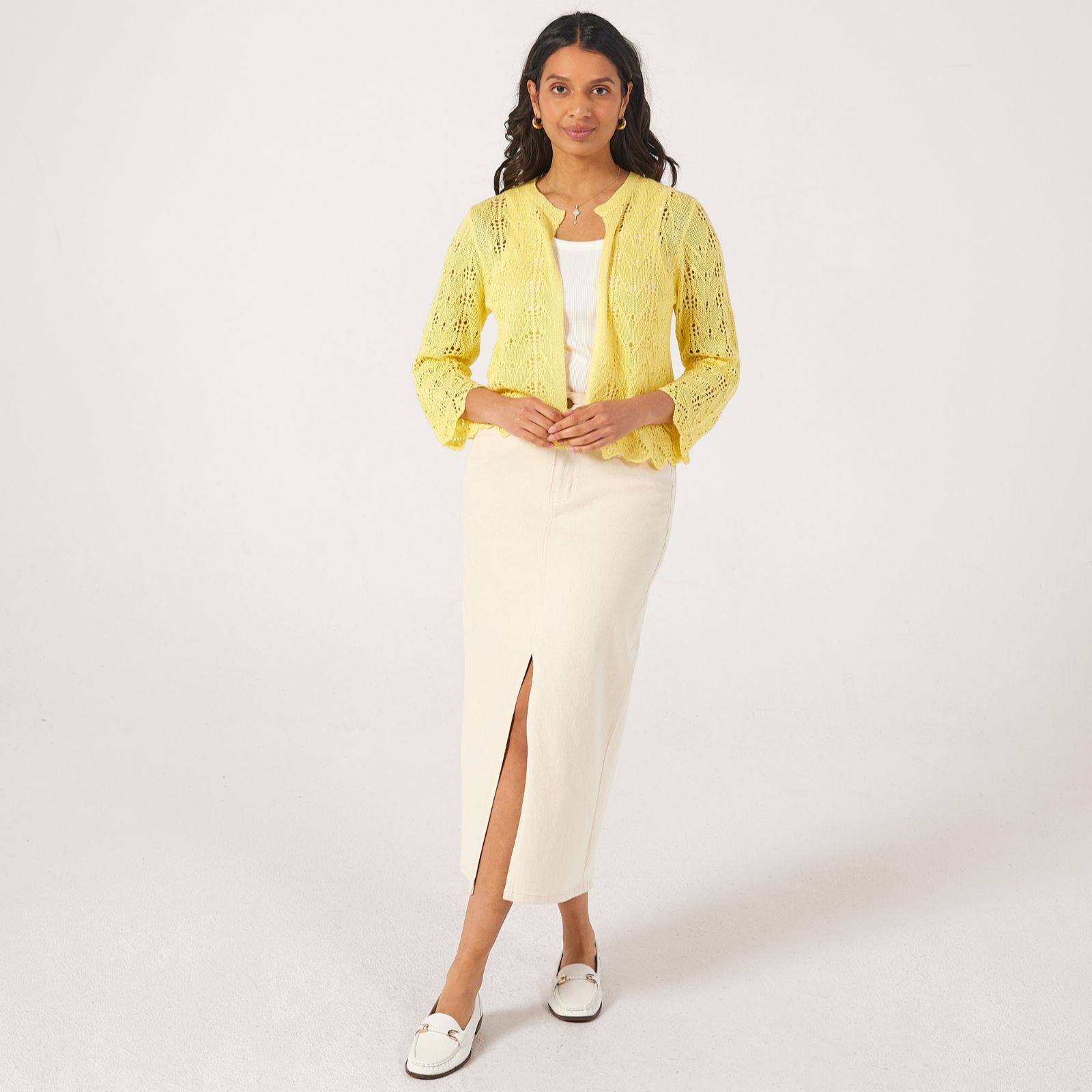 JDY Susi 3/4 Sleeve Knitted Cardigan