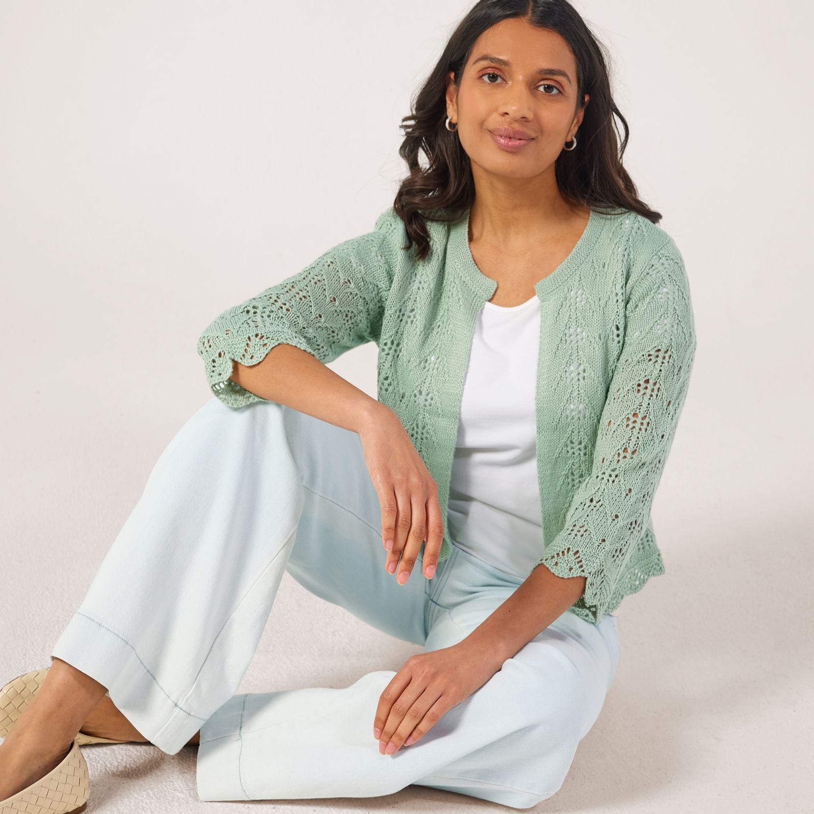 JDY Susi 3/4 Sleeve Knitted Cardigan