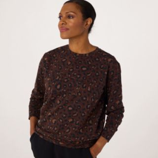 Ruth Langsford Animal Print Sweat Top