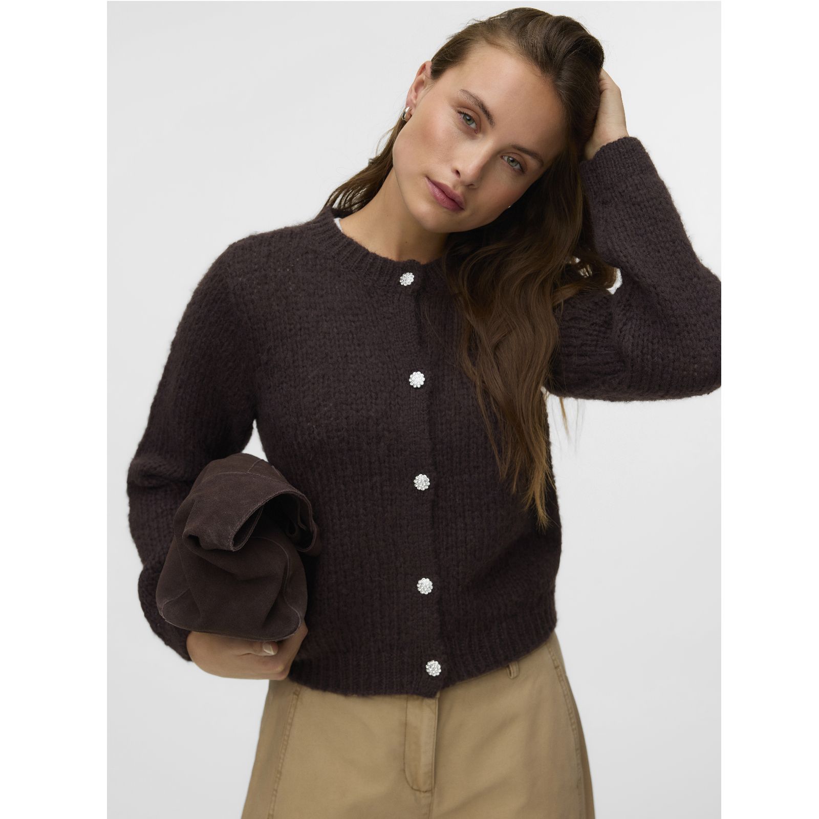Vero Moda Maybe Jewel Button Cardigan