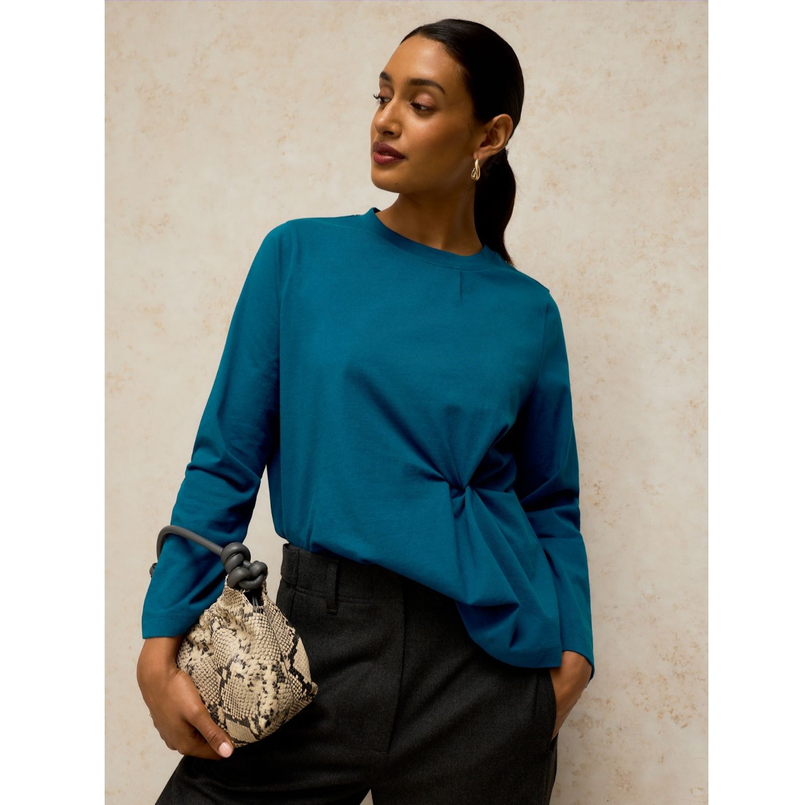 White Stuff Grace Twist Top