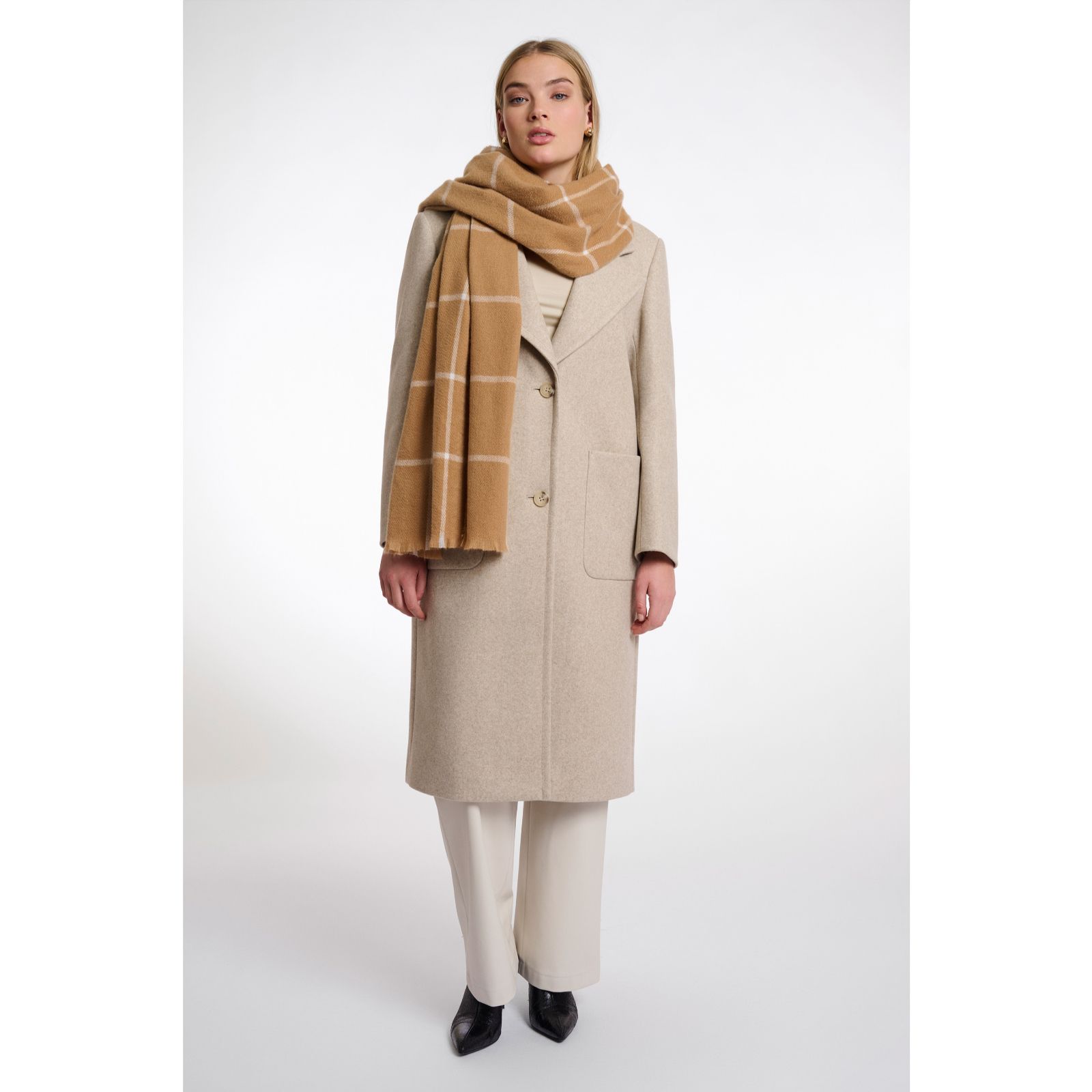 Rino & Pelle Moochy Checked Scarf