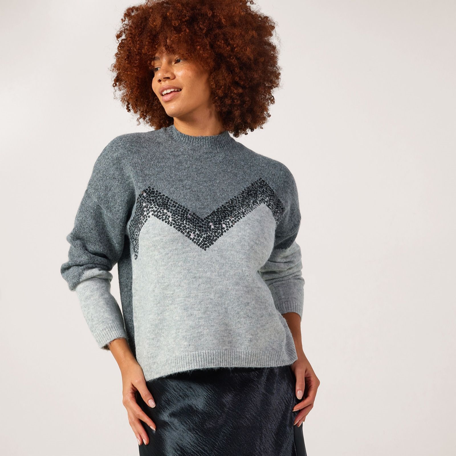 JDY Lina Fairisle Knitted Jumper