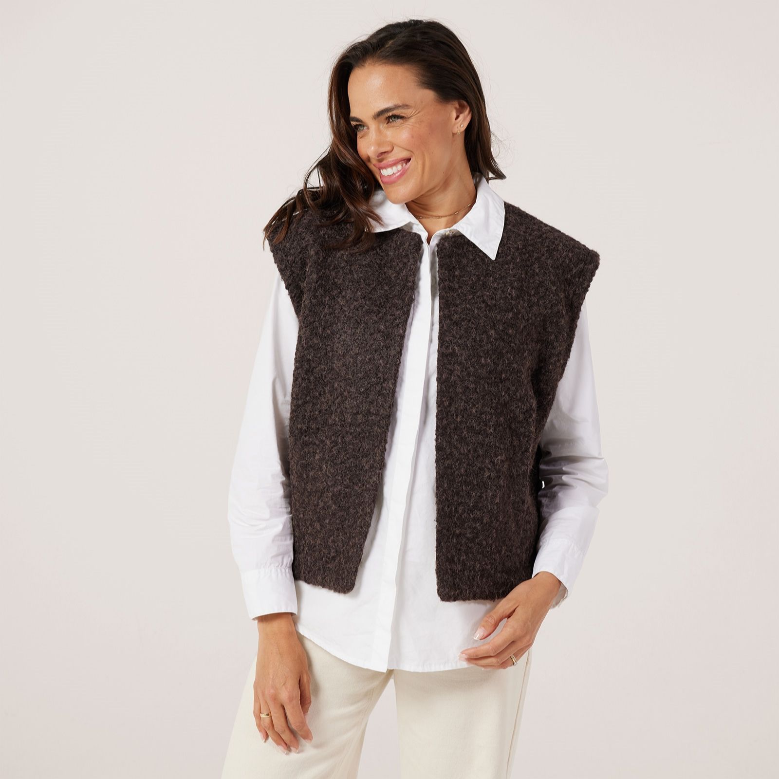 Only Mila Boucle Waistcoat